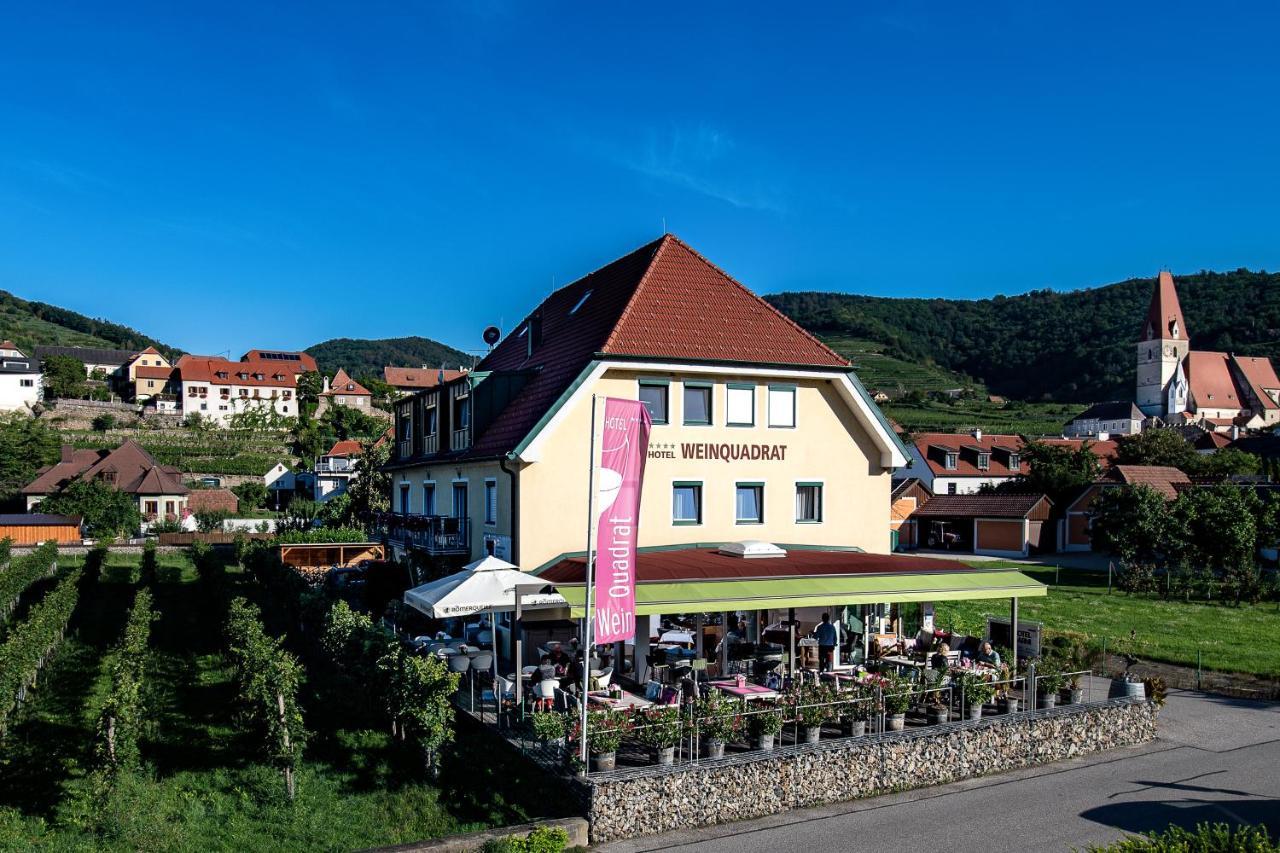Hotel Garni Weinquadrat 레헨스테이너와차우 외부 사진