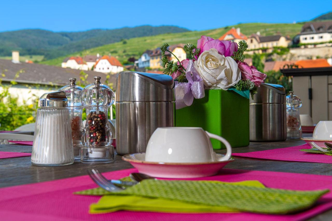 Hotel Garni Weinquadrat 레헨스테이너와차우 외부 사진