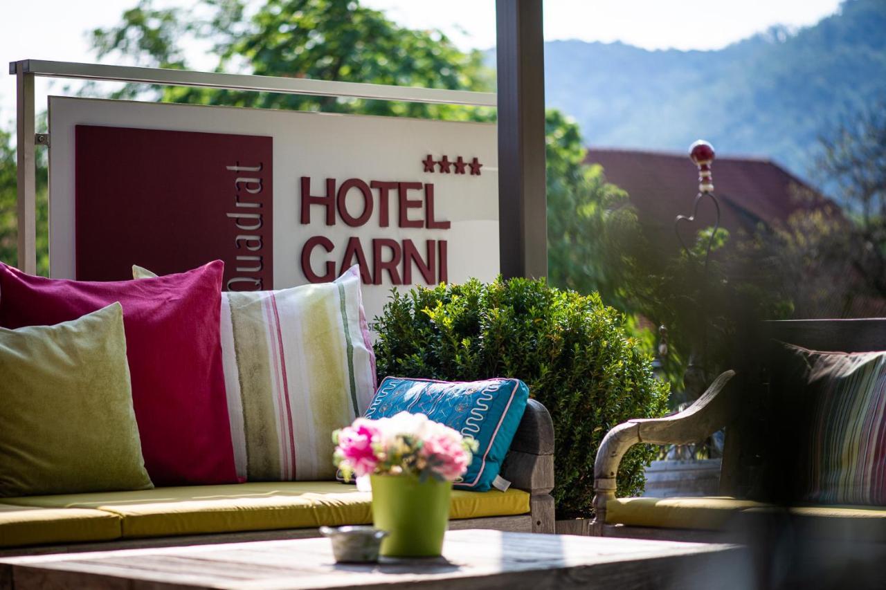 Hotel Garni Weinquadrat 레헨스테이너와차우 외부 사진